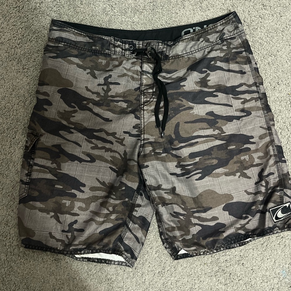 Men’s O’Neill fishing shorts/board shorts/swim trunks/swim suit size 38 - Picture 1 of 2